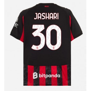 AC Milan Ardon Jashari #30 Replika Hemmatröja 2025-26 Kortärmad